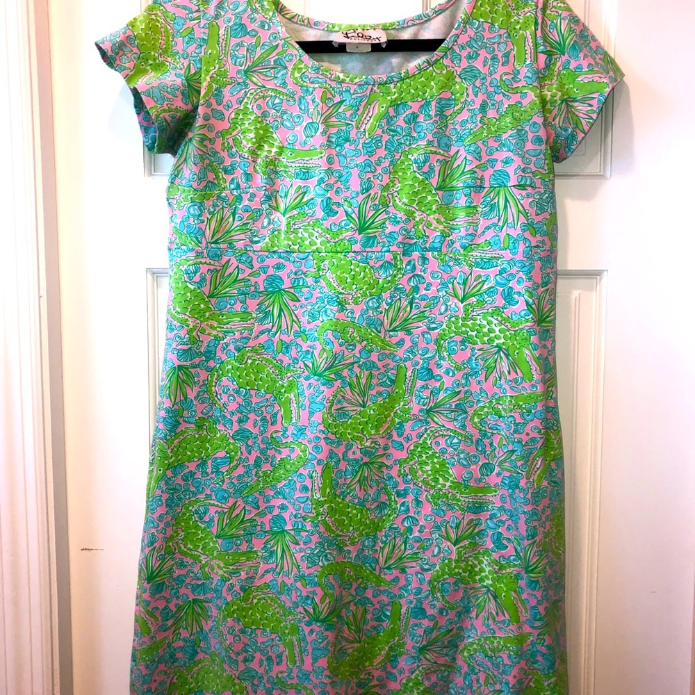 Lilly Pulitzer Stretchy T-Shirt Dress (M)